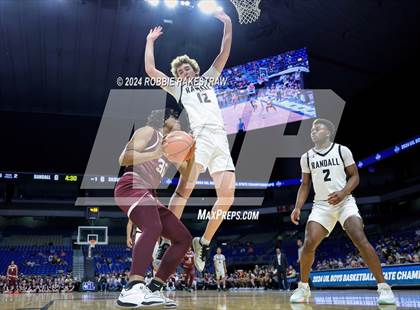 Thumbnail 2 in Randall vs. Silsbee (UIL 4A Basketball Semifinal) photogallery.