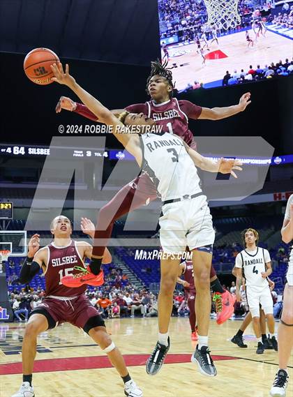 Thumbnail 3 in Randall vs. Silsbee (UIL 4A Basketball Semifinal) photogallery.