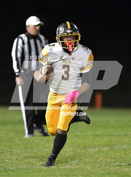 Thumbnail 3 in Delta vs. Woodland Christian (CIF SJS D7 Quarterfinal) photogallery.