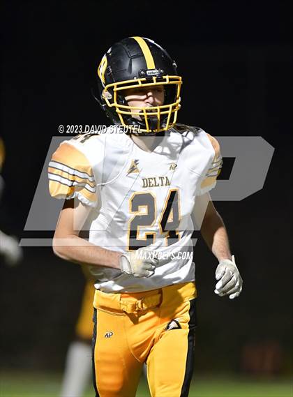 Thumbnail 2 in Delta vs. Woodland Christian (CIF SJS D7 Quarterfinal) photogallery.