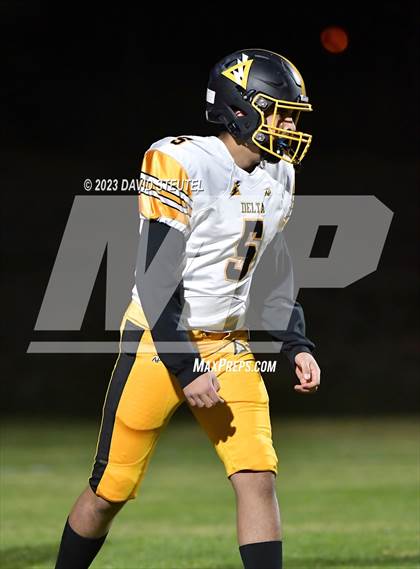 Thumbnail 1 in Delta vs. Woodland Christian (CIF SJS D7 Quarterfinal) photogallery.