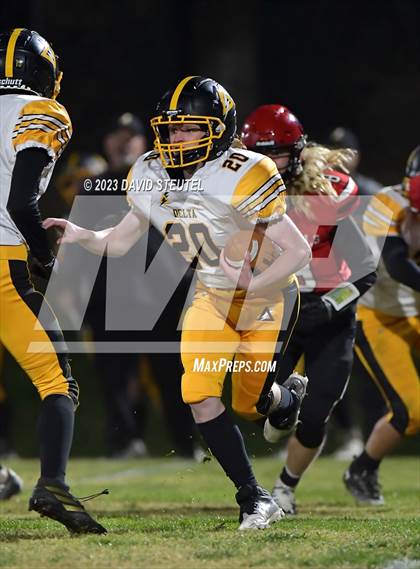 Thumbnail 2 in Delta vs. Woodland Christian (CIF SJS D7 Quarterfinal) photogallery.