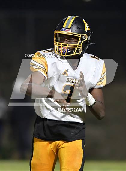 Thumbnail 2 in Delta vs. Woodland Christian (CIF SJS D7 Quarterfinal) photogallery.