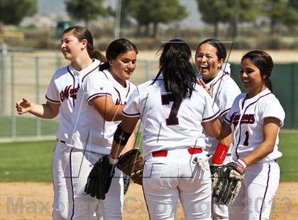 Thumbnail 2 in Kern Valley vs Tulare Western (Mira Monte Invitational) photogallery.
