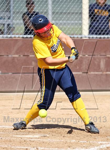 Thumbnail 2 in Kern Valley vs Tulare Western (Mira Monte Invitational) photogallery.