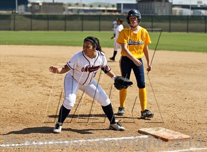 Thumbnail 2 in Kern Valley vs Tulare Western (Mira Monte Invitational) photogallery.