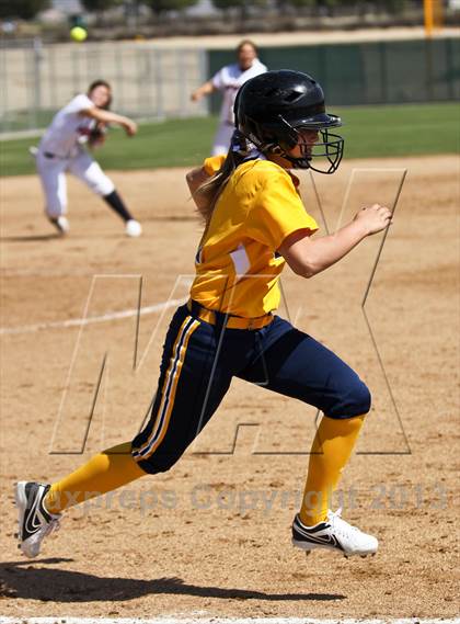 Thumbnail 3 in Kern Valley vs Tulare Western (Mira Monte Invitational) photogallery.