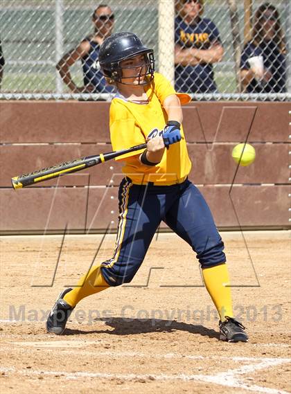 Thumbnail 2 in Kern Valley vs Tulare Western (Mira Monte Invitational) photogallery.