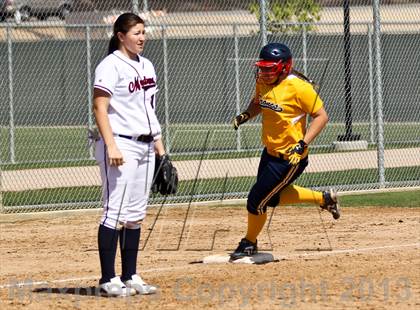 Thumbnail 2 in Kern Valley vs Tulare Western (Mira Monte Invitational) photogallery.