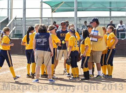 Thumbnail 1 in Kern Valley vs Tulare Western (Mira Monte Invitational) photogallery.