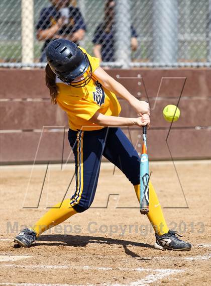 Thumbnail 3 in Kern Valley vs Tulare Western (Mira Monte Invitational) photogallery.