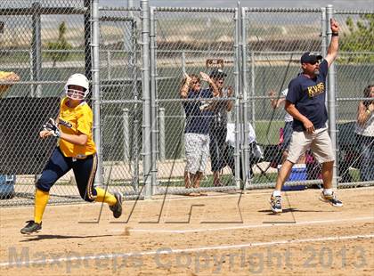 Thumbnail 2 in Kern Valley vs Tulare Western (Mira Monte Invitational) photogallery.