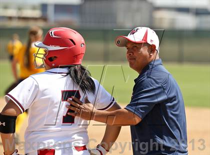 Thumbnail 2 in Kern Valley vs Tulare Western (Mira Monte Invitational) photogallery.