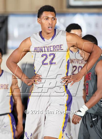 Thumbnail 1 in Montverde Academy vs. Wayne (City of Palms Classic) photogallery.