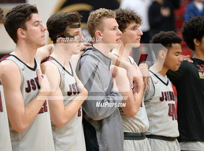 Thumbnail 3 in St. John Bosco @ JSerra Catholic (CIF SS D1 Semifinal) photogallery.
