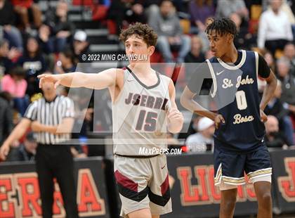 Thumbnail 3 in St. John Bosco @ JSerra Catholic (CIF SS D1 Semifinal) photogallery.