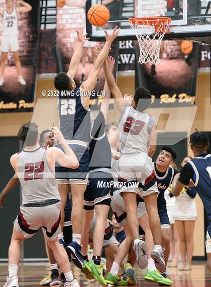 Thumbnail 2 in St. John Bosco @ JSerra Catholic (CIF SS D1 Semifinal) photogallery.