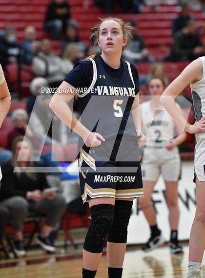 Thumbnail 1 in The Vanguard School vs. University (CHSAA 3A Final 4) photogallery.