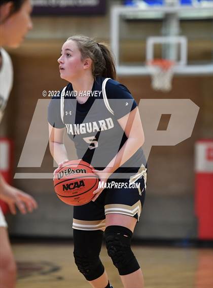 Thumbnail 2 in The Vanguard School vs. University (CHSAA 3A Final 4) photogallery.
