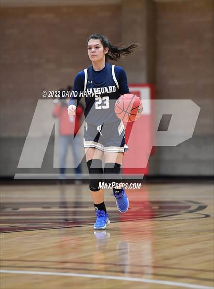 Thumbnail 2 in The Vanguard School vs. University (CHSAA 3A Final 4) photogallery.