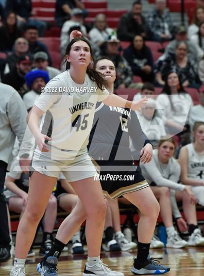 Thumbnail 1 in The Vanguard School vs. University (CHSAA 3A Final 4) photogallery.