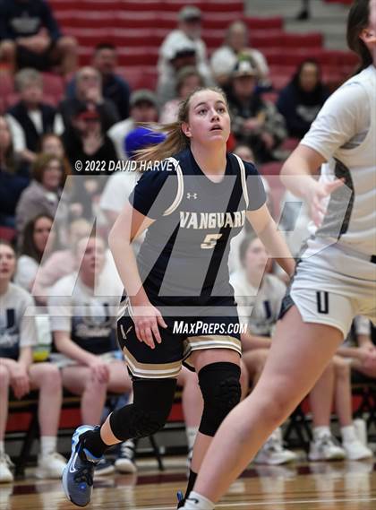 Thumbnail 1 in The Vanguard School vs. University (CHSAA 3A Final 4) photogallery.