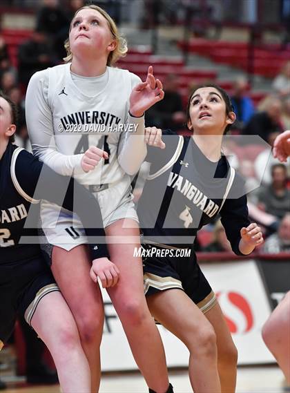 Thumbnail 3 in The Vanguard School vs. University (CHSAA 3A Final 4) photogallery.