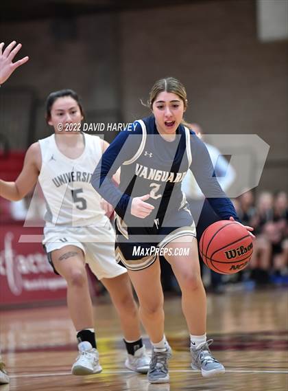 Thumbnail 3 in The Vanguard School vs. University (CHSAA 3A Final 4) photogallery.