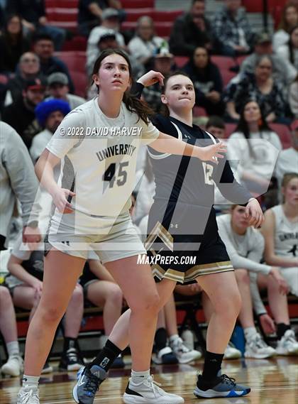 Thumbnail 2 in The Vanguard School vs. University (CHSAA 3A Final 4) photogallery.