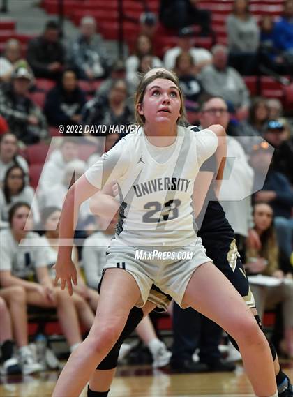 Thumbnail 2 in The Vanguard School vs. University (CHSAA 3A Final 4) photogallery.