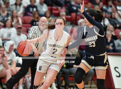Thumbnail 3 in The Vanguard School vs. University (CHSAA 3A Final 4) photogallery.