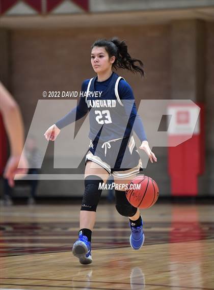 Thumbnail 1 in The Vanguard School vs. University (CHSAA 3A Final 4) photogallery.