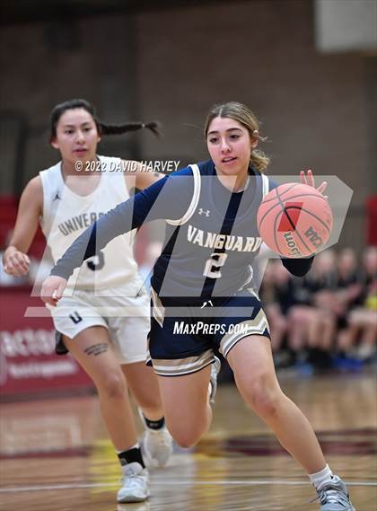 Thumbnail 2 in The Vanguard School vs. University (CHSAA 3A Final 4) photogallery.