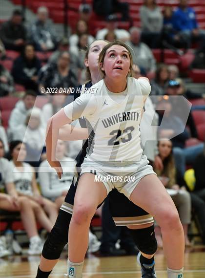 Thumbnail 1 in The Vanguard School vs. University (CHSAA 3A Final 4) photogallery.