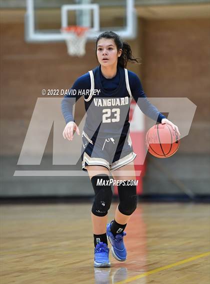 Thumbnail 1 in The Vanguard School vs. University (CHSAA 3A Final 4) photogallery.