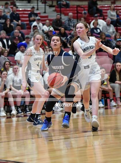 Thumbnail 3 in The Vanguard School vs. University (CHSAA 3A Final 4) photogallery.
