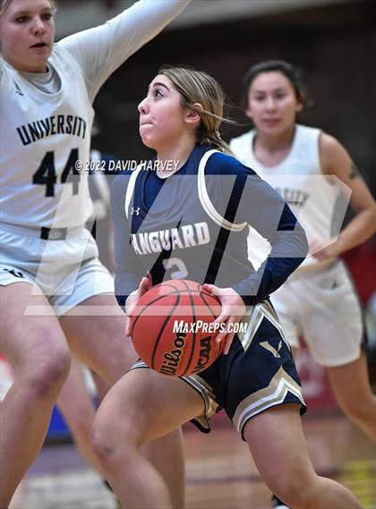 Thumbnail 3 in The Vanguard School vs. University (CHSAA 3A Final 4) photogallery.