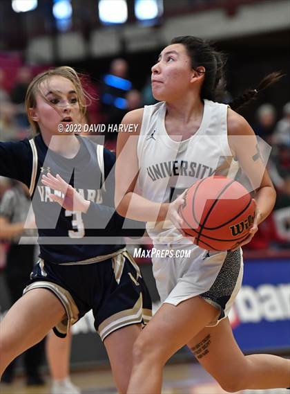 Thumbnail 2 in The Vanguard School vs. University (CHSAA 3A Final 4) photogallery.
