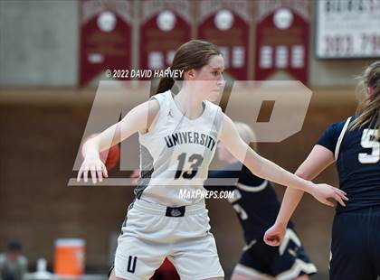 Thumbnail 2 in The Vanguard School vs. University (CHSAA 3A Final 4) photogallery.