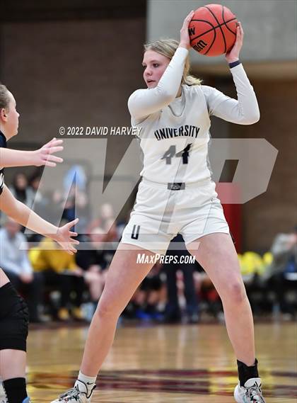 Thumbnail 1 in The Vanguard School vs. University (CHSAA 3A Final 4) photogallery.