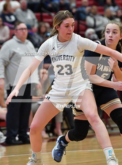 Thumbnail 2 in The Vanguard School vs. University (CHSAA 3A Final 4) photogallery.