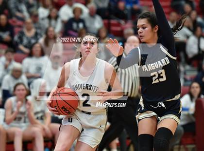 Thumbnail 2 in The Vanguard School vs. University (CHSAA 3A Final 4) photogallery.