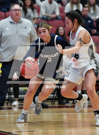 Thumbnail 2 in The Vanguard School vs. University (CHSAA 3A Final 4) photogallery.