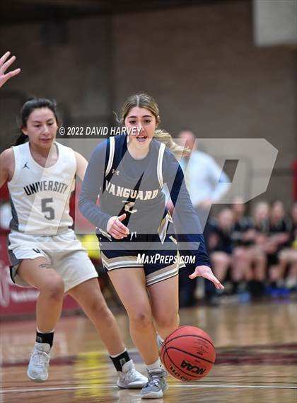 Thumbnail 2 in The Vanguard School vs. University (CHSAA 3A Final 4) photogallery.