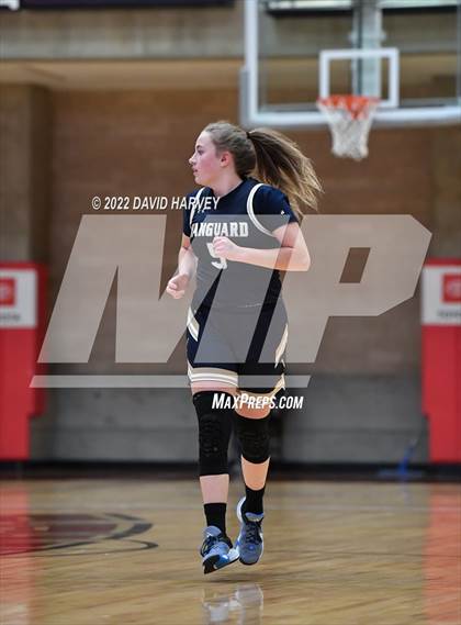 Thumbnail 1 in The Vanguard School vs. University (CHSAA 3A Final 4) photogallery.