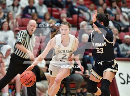 Thumbnail 2 in The Vanguard School vs. University (CHSAA 3A Final 4) photogallery.