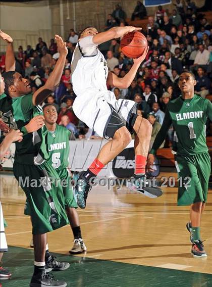 Thumbnail 1 in Elmont Memorial vs. Baldwin (Class AA Semifinal) photogallery.