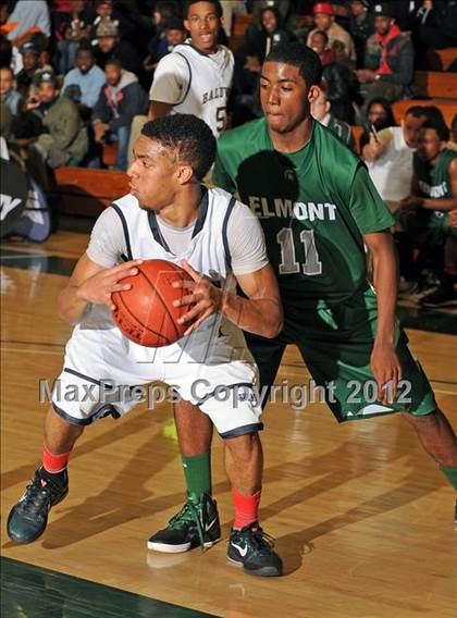Thumbnail 2 in Elmont Memorial vs. Baldwin (Class AA Semifinal) photogallery.