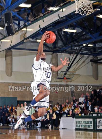 Thumbnail 3 in Elmont Memorial vs. Baldwin (Class AA Semifinal) photogallery.