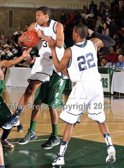 Thumbnail 3 in Elmont Memorial vs. Baldwin (Class AA Semifinal) photogallery.